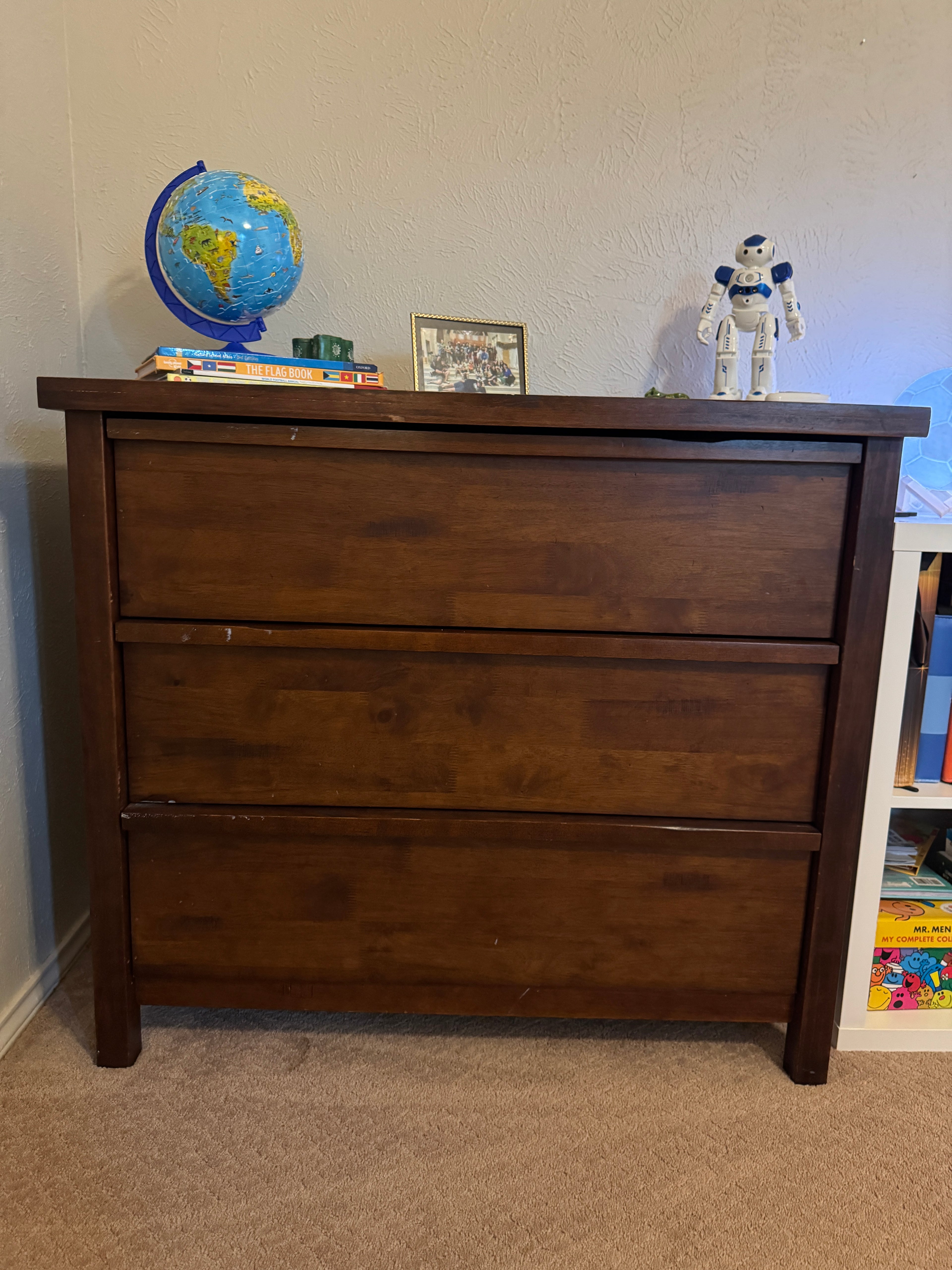 Wood dresser (World Market)
