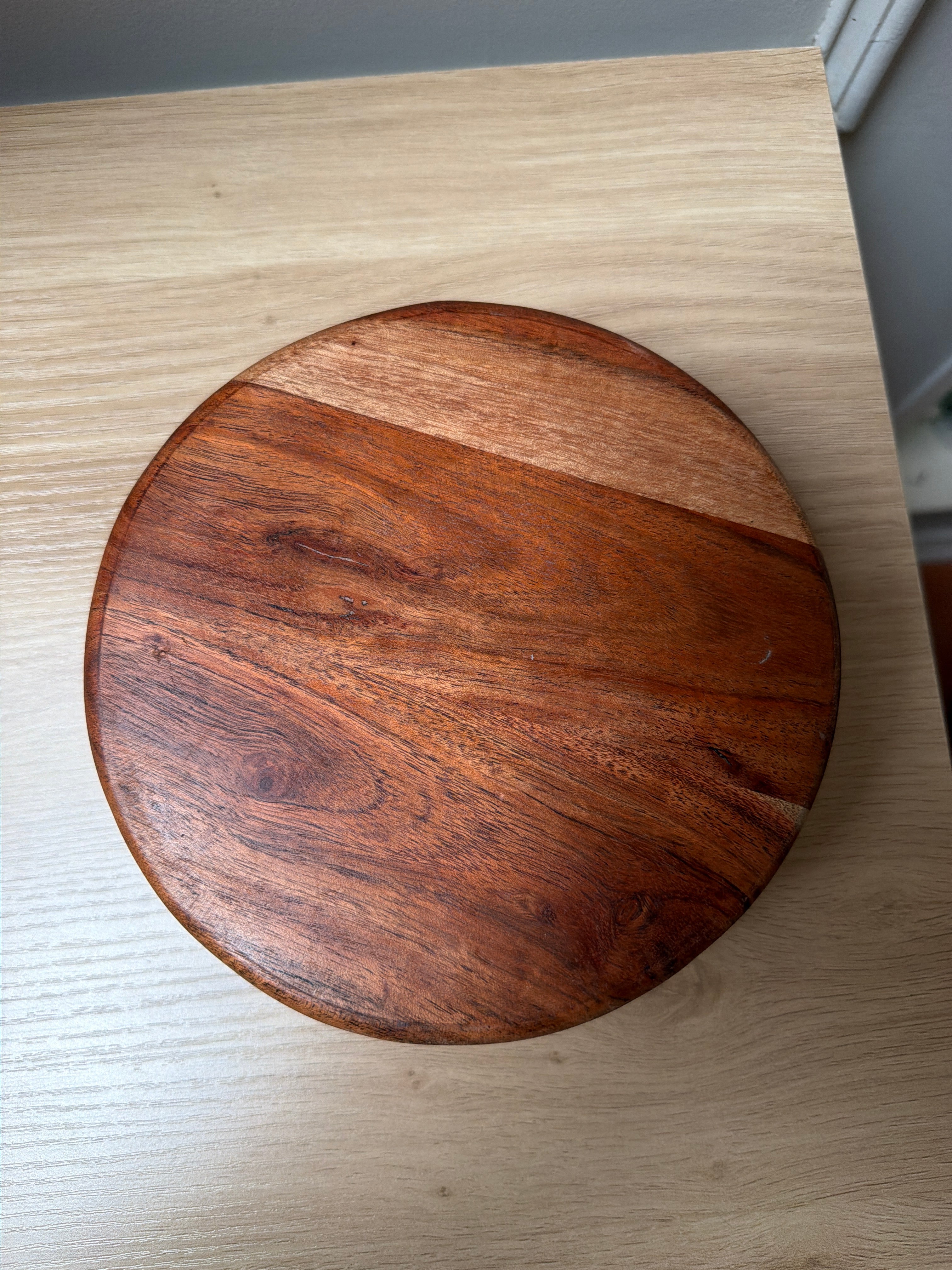 Wood plant stand