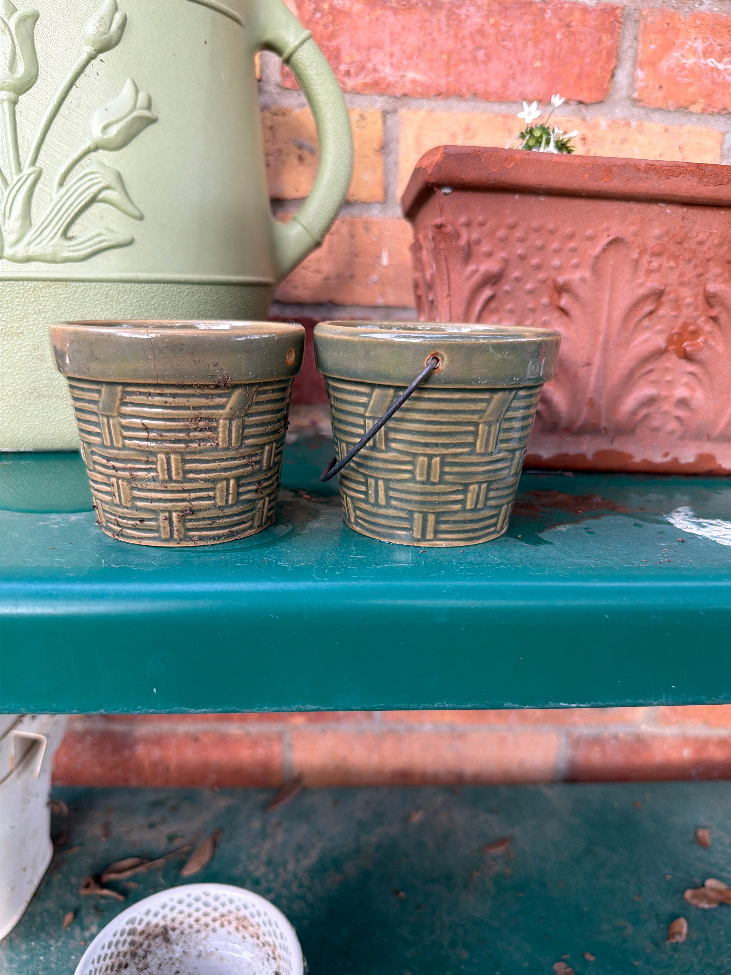 Small planters (set of 2)