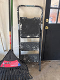Folding 3-step ladder/stool.