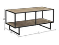 TV Stand/Coffee Table, Distressed Gray Oak