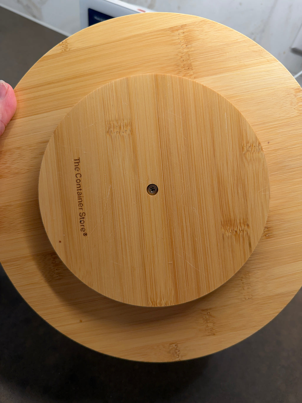Container Store Bamboo Lazy Susan’s