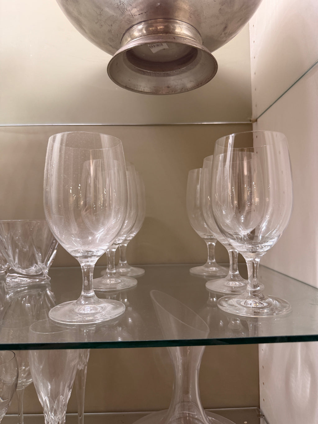 Pottery Barn Water Glasses (set of 6)