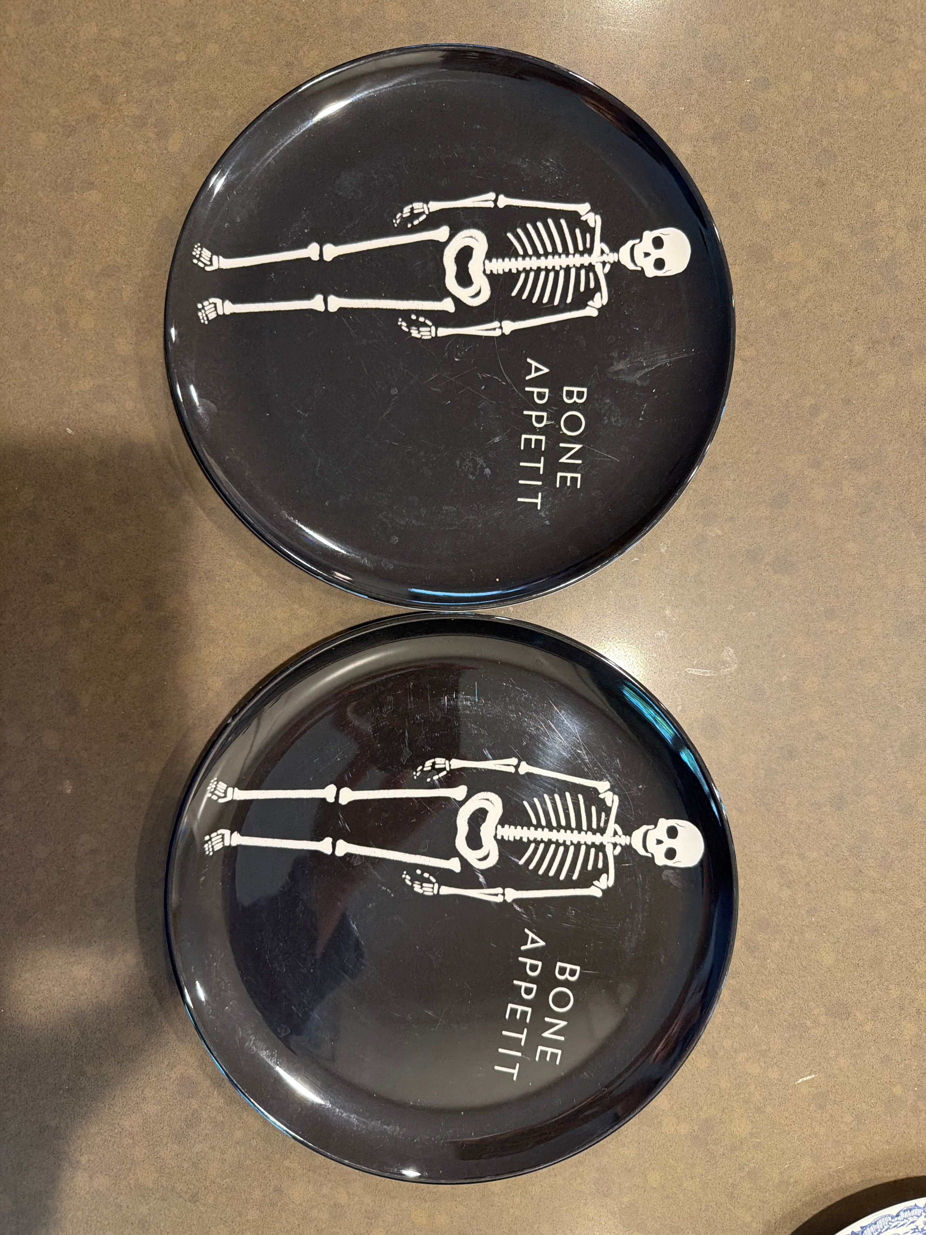 Melamine Halloween Plates (2)