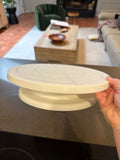 Cake decorating stand (rotating)
